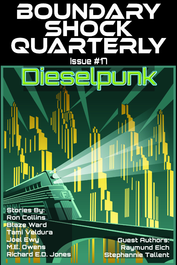 Boundary Shock Quarterly #17: Dieselpunk book cover